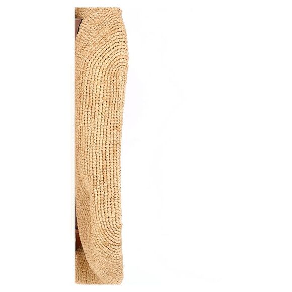 Loewe Large Slit Tote Bag in Brown Raffia - Picture 7 of 12